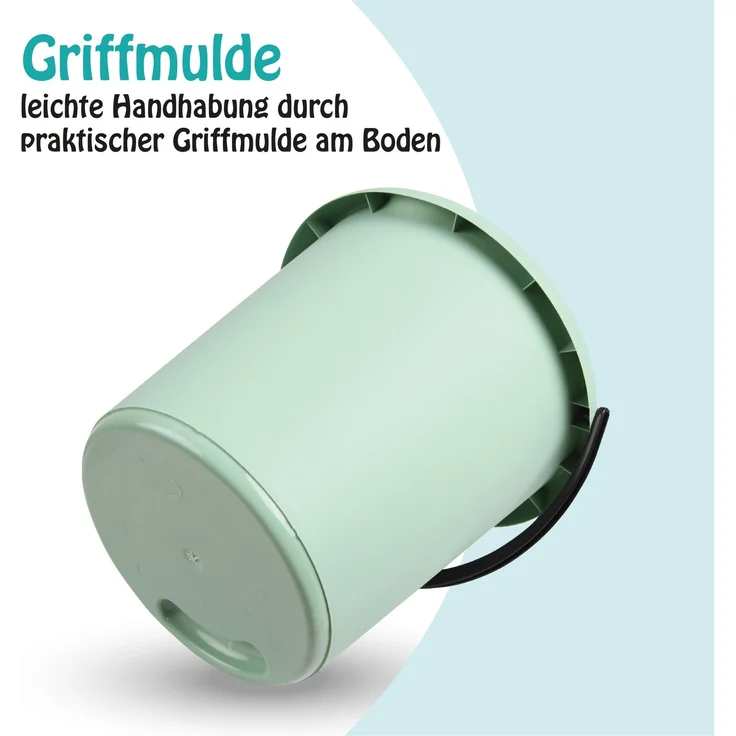 Eimer 5 Liter - Kunststoffbügel – Bild 3