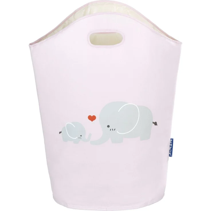 Wenko Wäschesammler Kids Elli 24 l, rosa – Bild 3