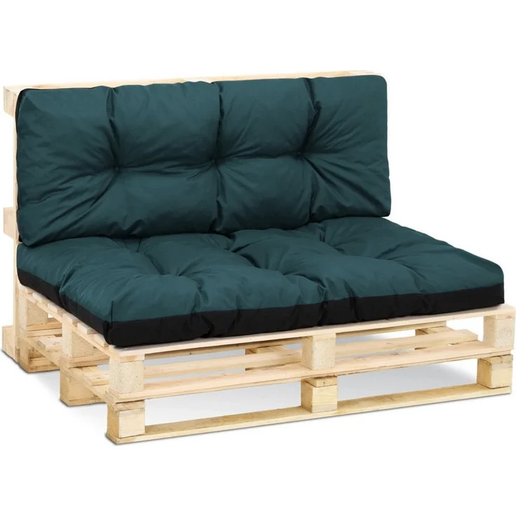 Amazinggirl Palettenkissen Palettenkissen Outdoor Waschbar - 40x120 cm Pallettensitzkissen – Bild 1