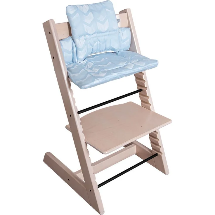 Hochstuhl Sitzkissen Design Amsterdam aqua – Bild 3