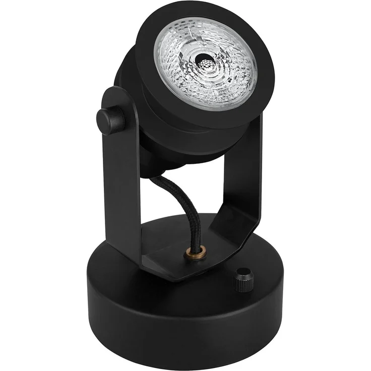 Osram Vintage Edition 1906, Decospot Single, Schwarz, Wand- und Deckenleuchte, IP20, inklusive Leuchtmittel, Aluminiumgehaeuse – Bild 2
