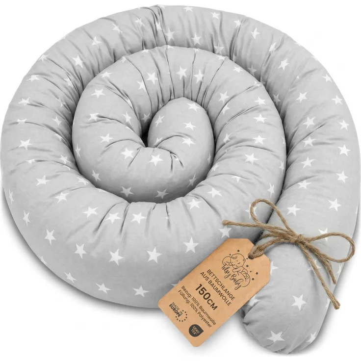 Totsy Baby Seitenschläferkissen Bettschlange Body Pillow Kopfkissen lang Bettrolle Schlafkissen Nackenrolle Kissen zufällige Variante Oeko-Tex