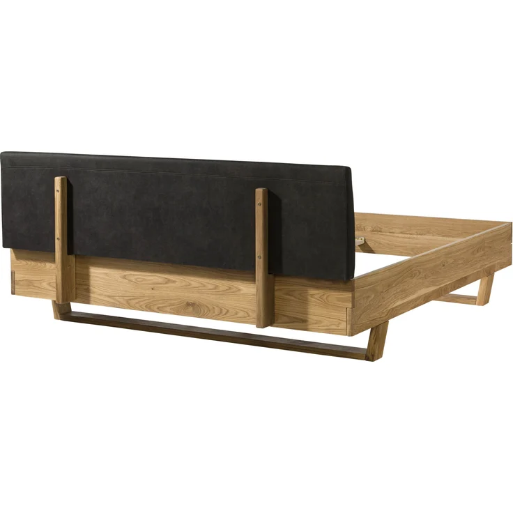 Bett Fichte 160x200x85 natur gebeizt / geölt, Kopfteil anthrazit FICHTELBERG #38 – Bild 10
