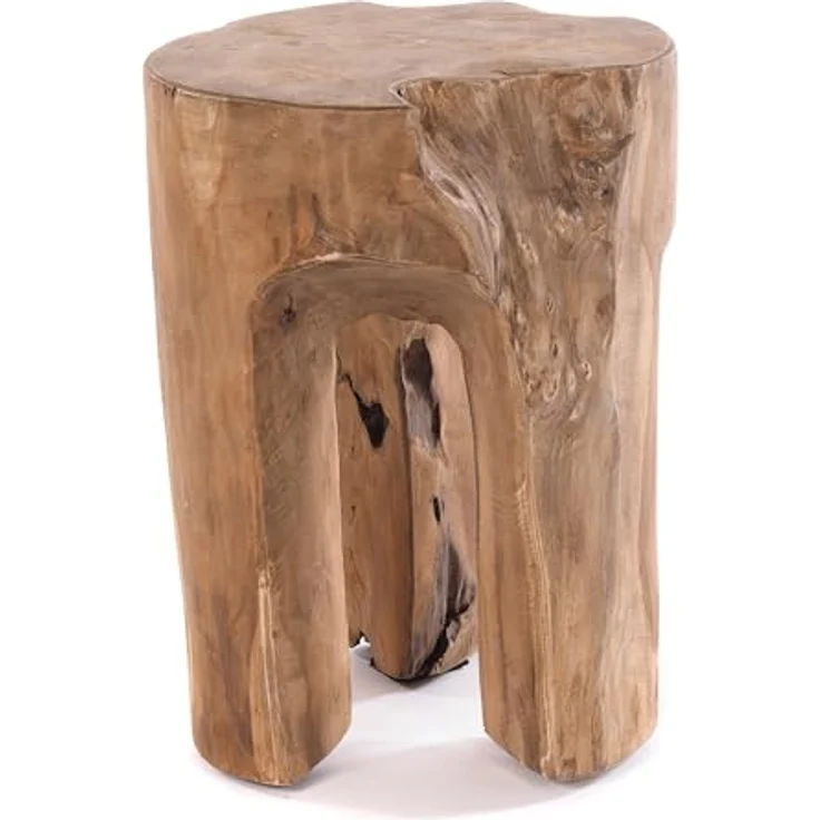 DESIGN DELIGHTS Hocker BAUMSTAMM HOCKER "LOG", 41x29 cm (HxB), natur, Sitzhocker, Holz – Bild 2