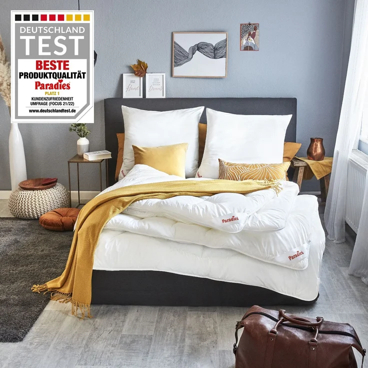 Paradies Daunen Alternative Remilia medium warm Bettdecke 135x200 – Bild 6