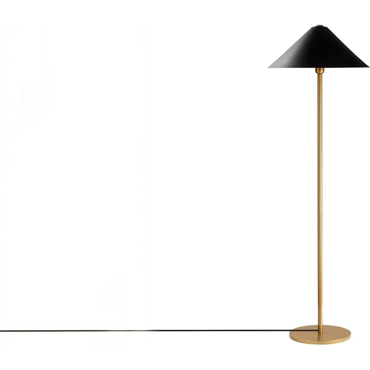 KAWOLA Stehlampe UMBRIA Metall gold 150 x 46 x 40 cm – Bild 3