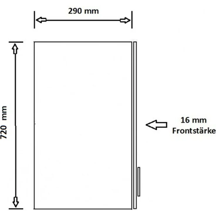 'Bianca' Küchenzeile, Spanplatte Weiß Hochglanz, 240+160 x 60 x 85 cm – Bild 7