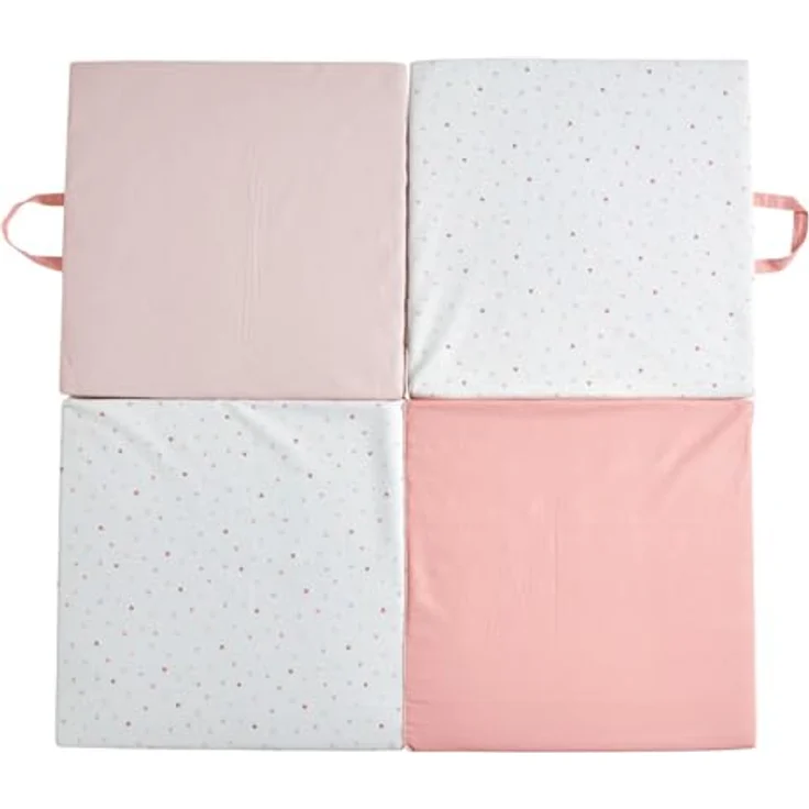 TINÉO - Krabbeldecke – Aktivitätsmatte – Spielteppich für Babys – Motorikmatte – Bodenmatte für Babys – Multifunktional 3-in-1 – 120 x 120 cm – Bild 1