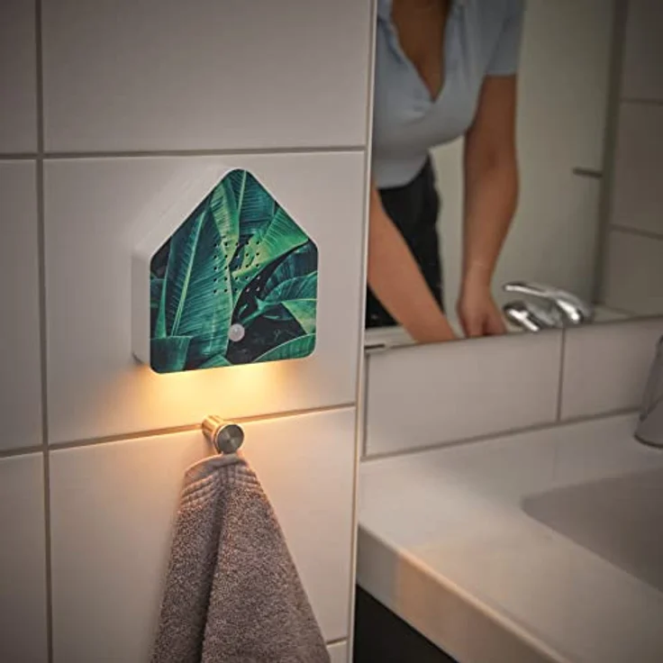Northpoint LED Dekolicht Naturgeräuschebox Vogelzwitscher Bewegungsmelder Licht Aufladbar – Bild 5