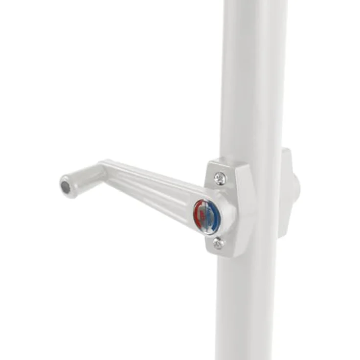 SVITA Sonnenschirm, rechteckig 200x300 cm, beige, Textil, mit Kurbelmechanismus und verstellbarem Neigungswinkel – Bild 3