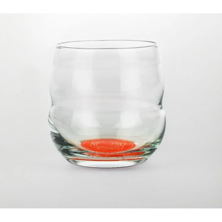 Trinkglas Mythos Chakra Sakral/Affirmation Harmonie 0,25l - bleifreies Glas – Bild 1