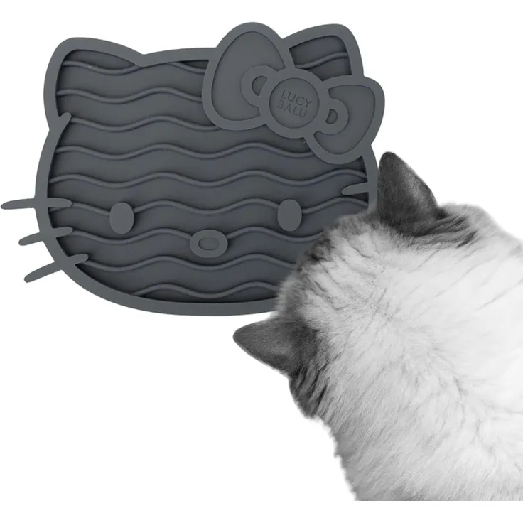 LucyBalu Antischlingnapf ZENCAT Schleckmatte für Katzen