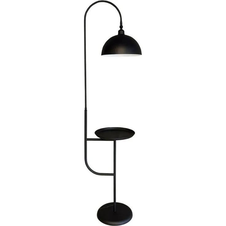 Bamyum Stehlampe Moderne Stehlampe aus Metall mit E27, verstellbarer Lampenschirm, ohne Leuchtmittel, E27, verstellbarer Lampenschirm, Stehluchte mit Ablage