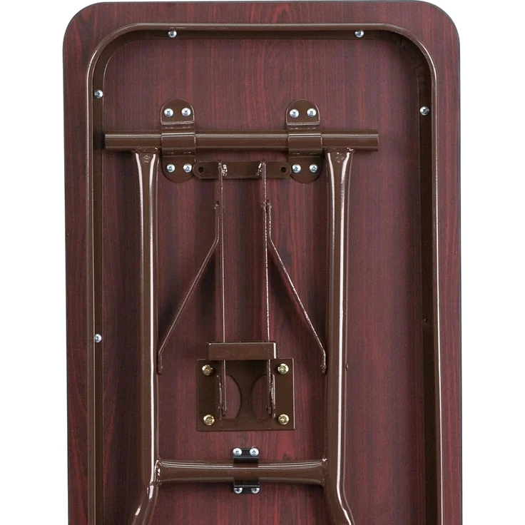 Flash Furniture Frankie Trainingstisch, 152 cm, Mahagoni, Melamin, Laminat, zusammenklappbar – Bild 5