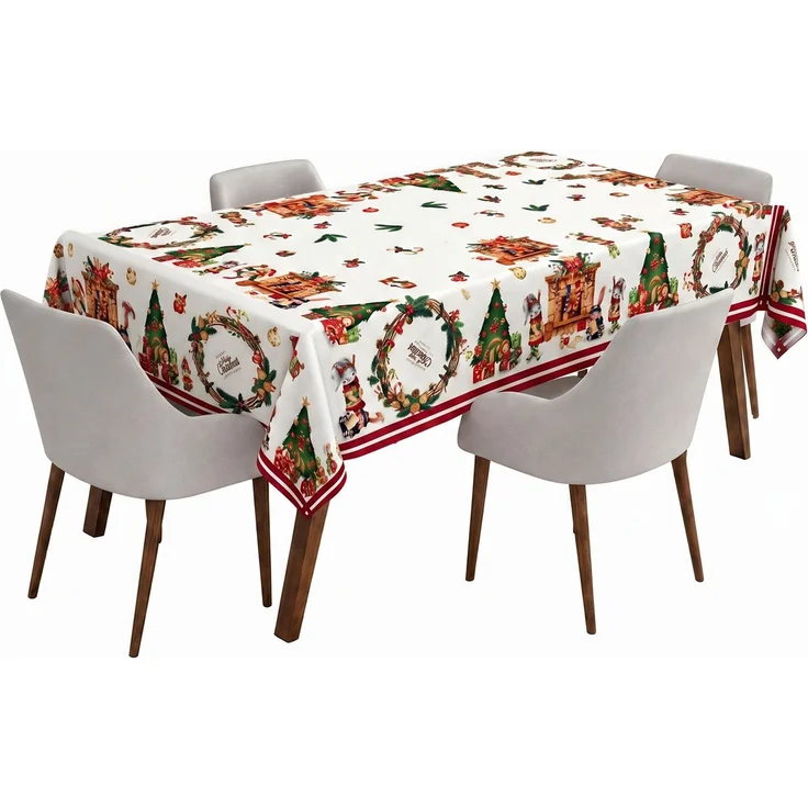 Hermia Concept 'Xmas 31' Tischdecke, Mehrfarbig, 160 x 220 cm – Bild 2