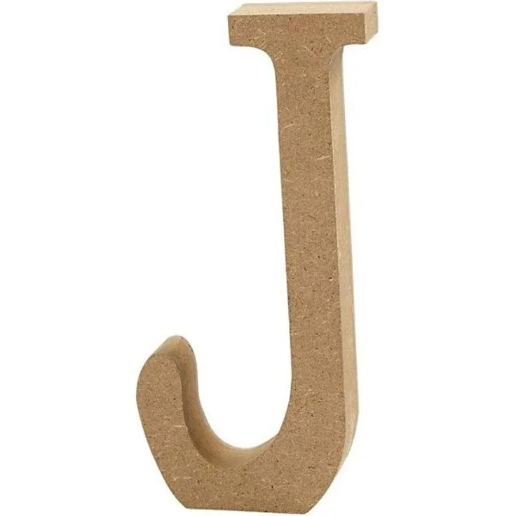 Creativ Company Letter J MDF 8cm 1pc.