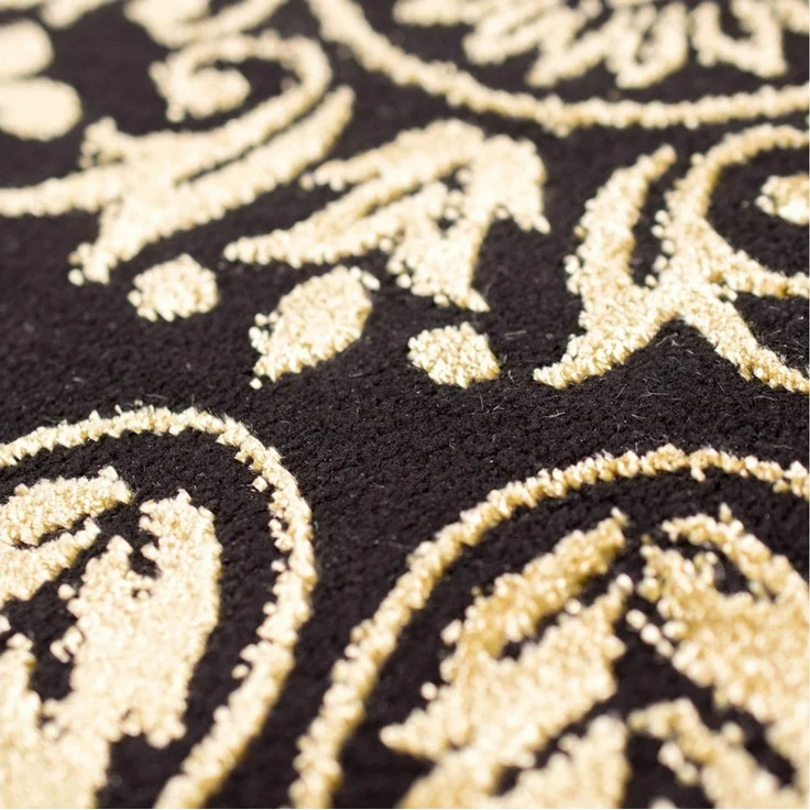 Carpetia Designteppich Modernes Glanzfaser-Design, rechteckig, Höhe: 12 mm, pflegeleicht, strapazierfähig, mit Glanzfasern – Bild 4