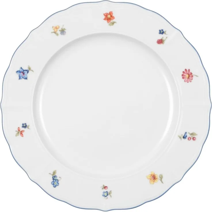 Speiseteller rund 26 cm Sonate Nostalgie Seltmann Weiden Speiseteller - MikrowelleBackofen geeignet, Spülmaschinenfest