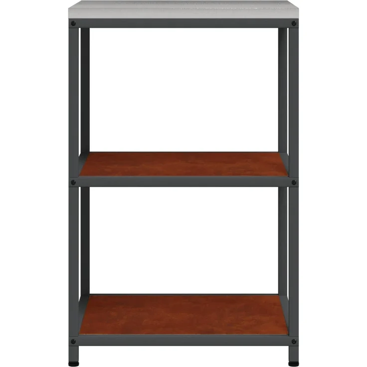 vidaXL Küchenregal HATTEM Rostig 60 x 50 x 92 cm Stahl 874967 – Bild 8