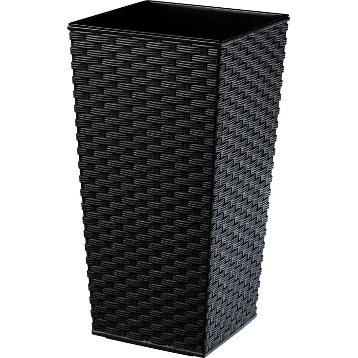 KADAX Blumentopfeinsatz 18x36cm hoch Schwarz – Bild 1