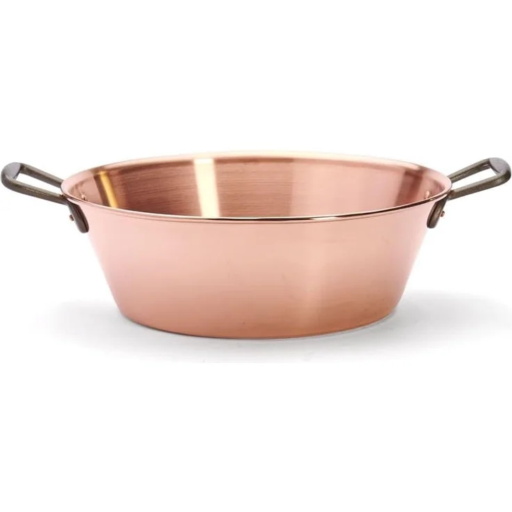 De Buyer inocuivre Marmeladen -topf Kupfer glatt 38cm 9 Liter – Bild 4