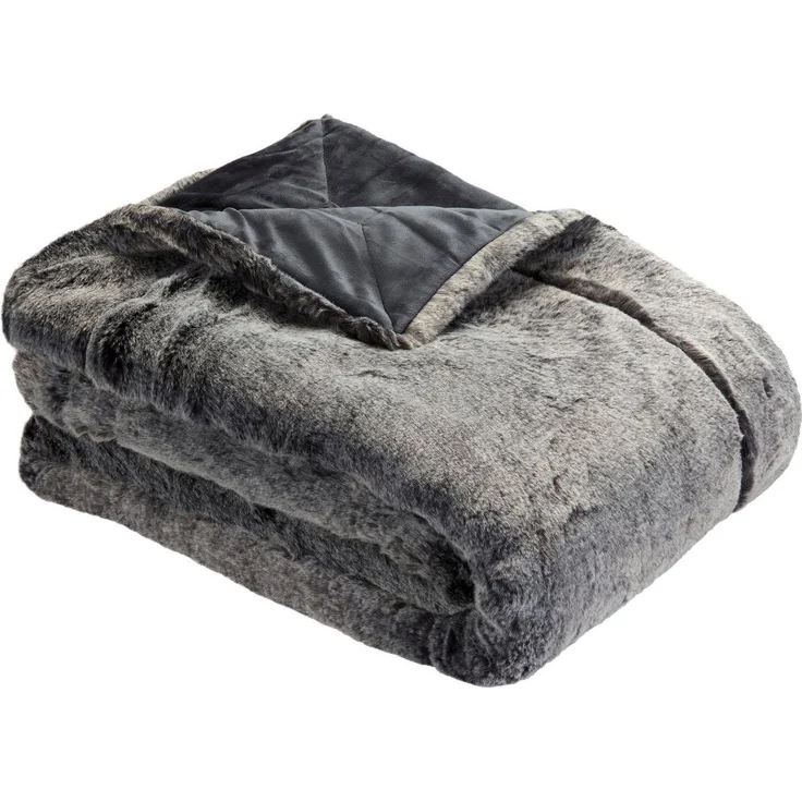 Bugatti Felldecke 150x200cm grau – Bild 1