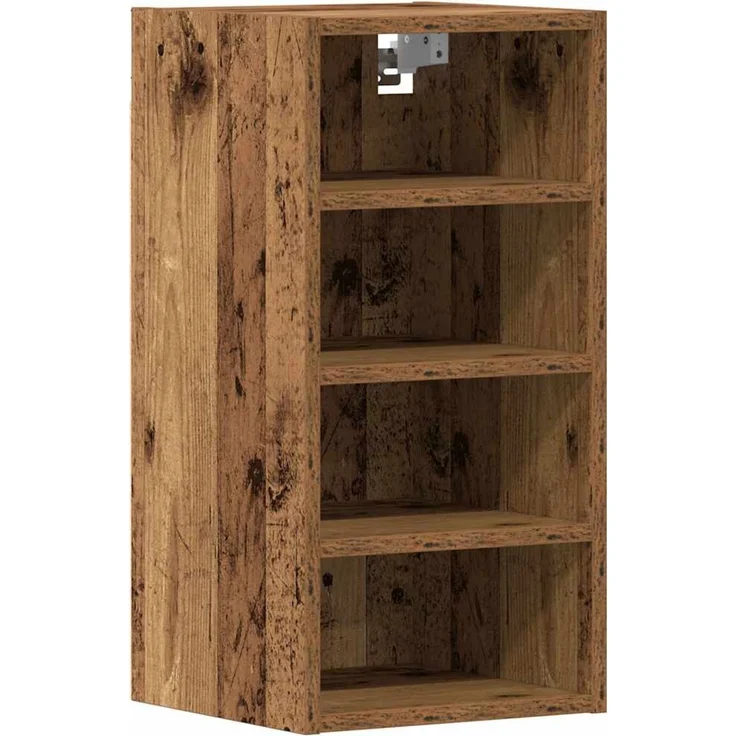 vidaXL Hängeschrank Riga Altholz-Optik 30x29,5x60 cm Holzwerkstoff 854173 – Bild 1