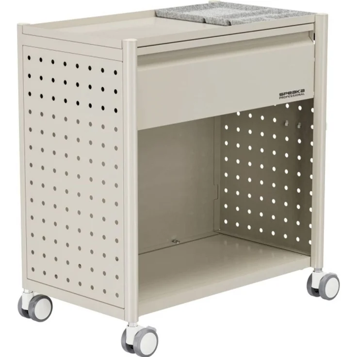 SpeaKa Professional Rollcontainer Hellbraun B x H T 300 545 Anzahl der Schubfächer 1 (SP-13660888)