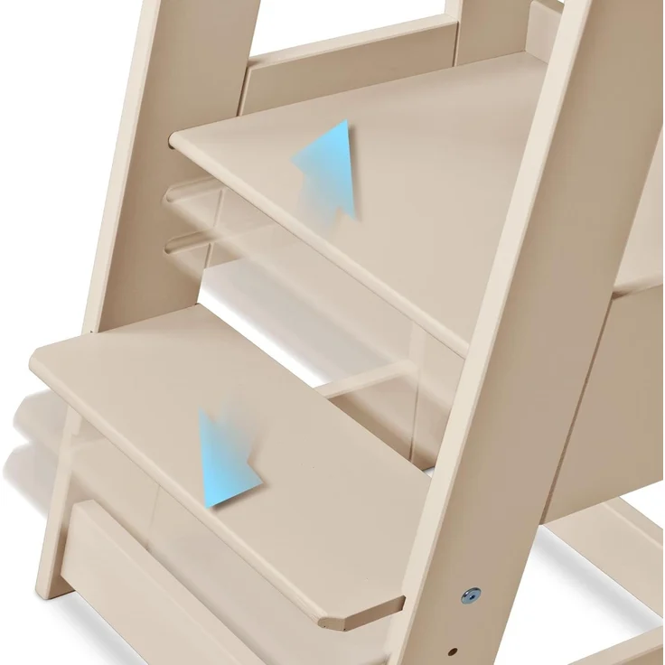 tiSsi® Entdeckerturm / Lernturm FELIX mitwachsend Cashmere – Bild 6