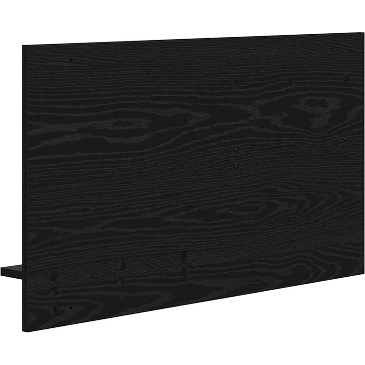 vidaXL Wandmontierter nachttisch Schwarz Eichen-Optik 90 x 10 x 50 cm 874516 – Bild 7