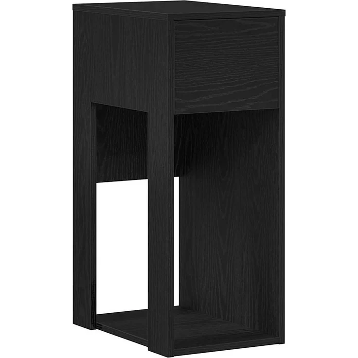 vidaXL Computerschrank mit Schublade Schwarz 30x44x74 cm 858732 – Bild 1