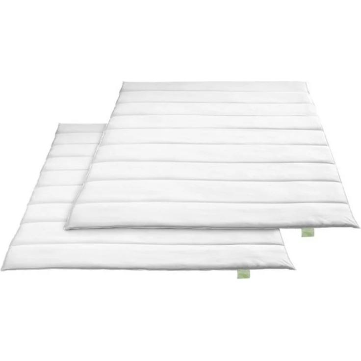 Dreamstar Microfaserbettdecke, Bettdecken 2er-Set - 4-Jahreszeiten, Ganzjahres, Winter & Sommer, Füllung: Faserfüllung, Bezug: angenehm weiche Microfaser, allergikerfreundlich, atmungsaktiv, temperaturausgleichend, 135x200 cm – Bild 4