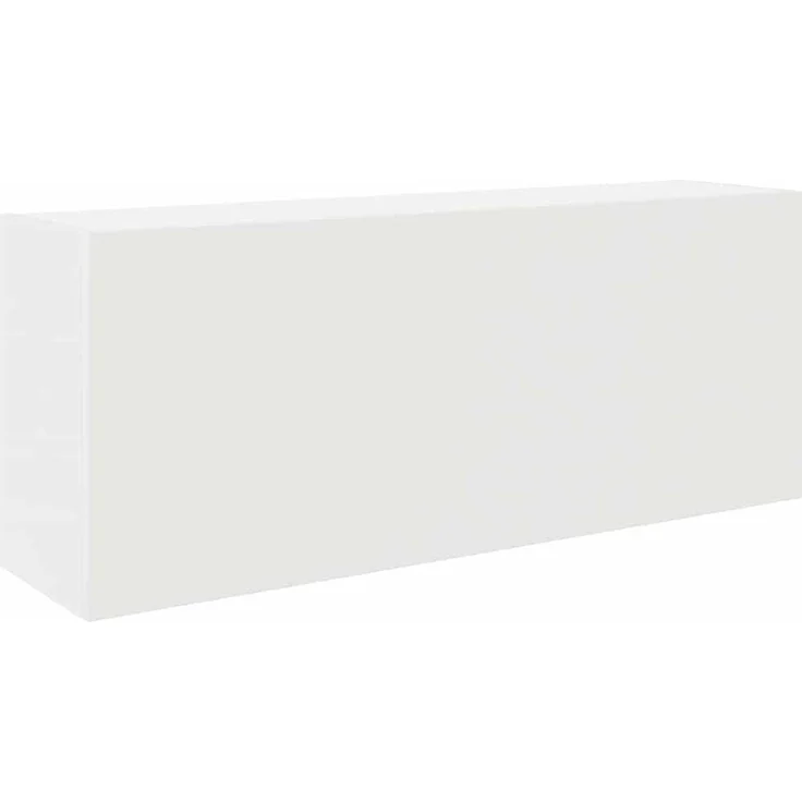 vidaXL Bad-Wandschrank Weiß 100x25x40 cm Holzwerkstoff 860103 – Bild 2