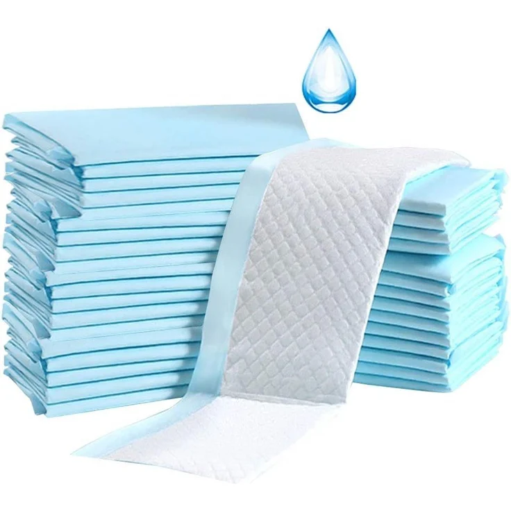 Baby-Einweg-Unterlage, 100 Stück, Inkontinenz-Wickelunterlage, weich, atmungsaktiv, wasserdicht, auslaufsicher, schnell absorbierend, 33x45 cm – Bild 1