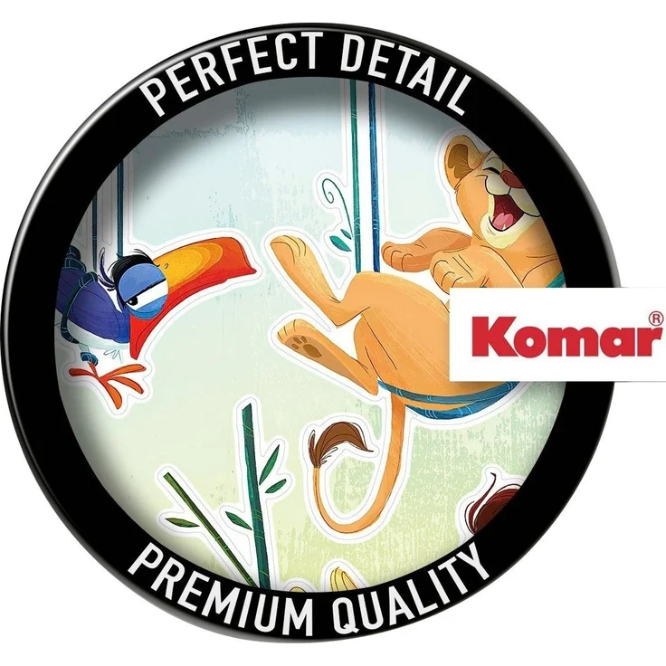 Komar Wandtattoo Lion King Relax - Größe 50 x 70 cm (3 St), selbstklebend, Wandsticker, Kinderzimmer – Bild 3