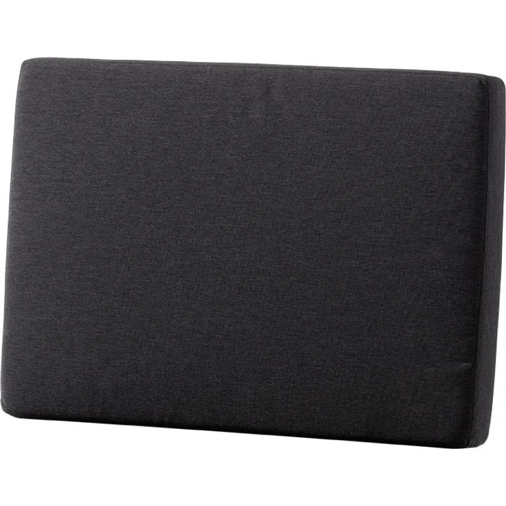 Sieger Lugo Rückenkissen wetterfestes Rückenkissen für Loungeset Lugo, Sunproof® Polypropylen Dunkelgrau, 61 x 8 x 42