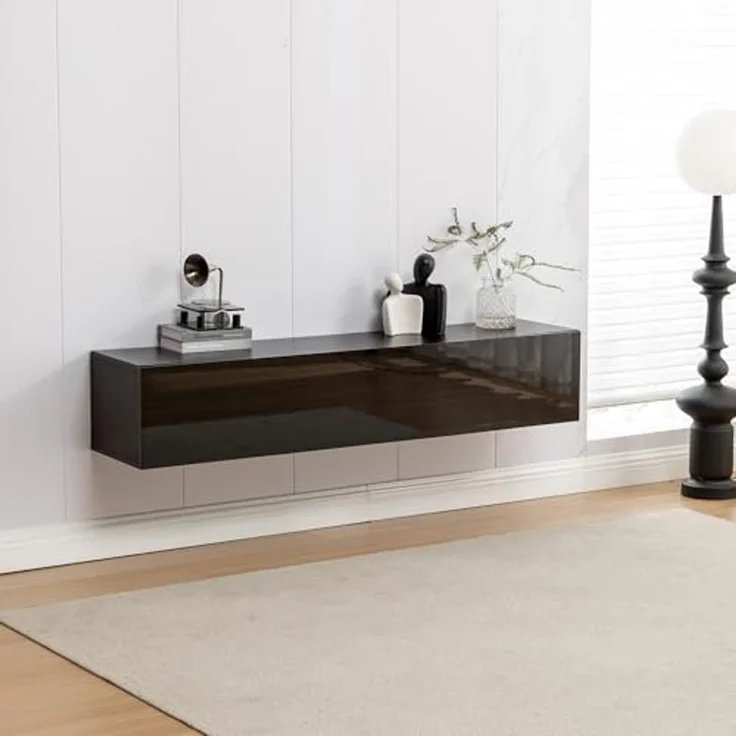 Thanaddo TV-Bank TV Schrank, Lowboard Fernsehschrank TV Schrank Hängend, Breite 160cm,Breite 195cm,Breite 190cm – Bild 7