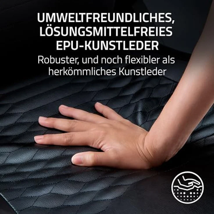 RAZER ISKUR V2 Schwarz / Grün - Gaming-Stuhl mit integrierter Lendenwirbelstütze – Bild 9