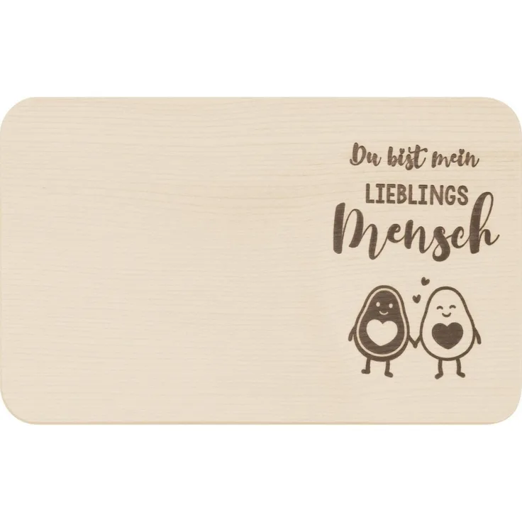 Frühstücksbrettchen Schneidebrett Holzbrettchen Sheepworld Lieblingsmensch 48069