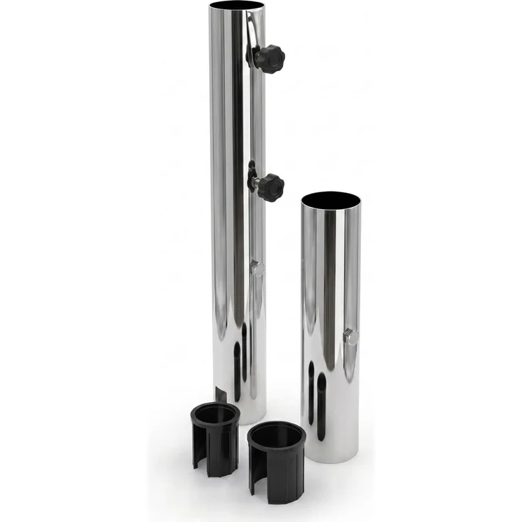 osoltus Bodenhülse Edelstahl Sonnenschirm Wäschespinne Ø 63mm – Bild 1