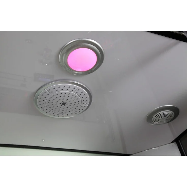 XXL Luxus LED Dampfdusche + Infrarotsauna Kombi Infrarot Sauna-Wärmekabine – Bild 3