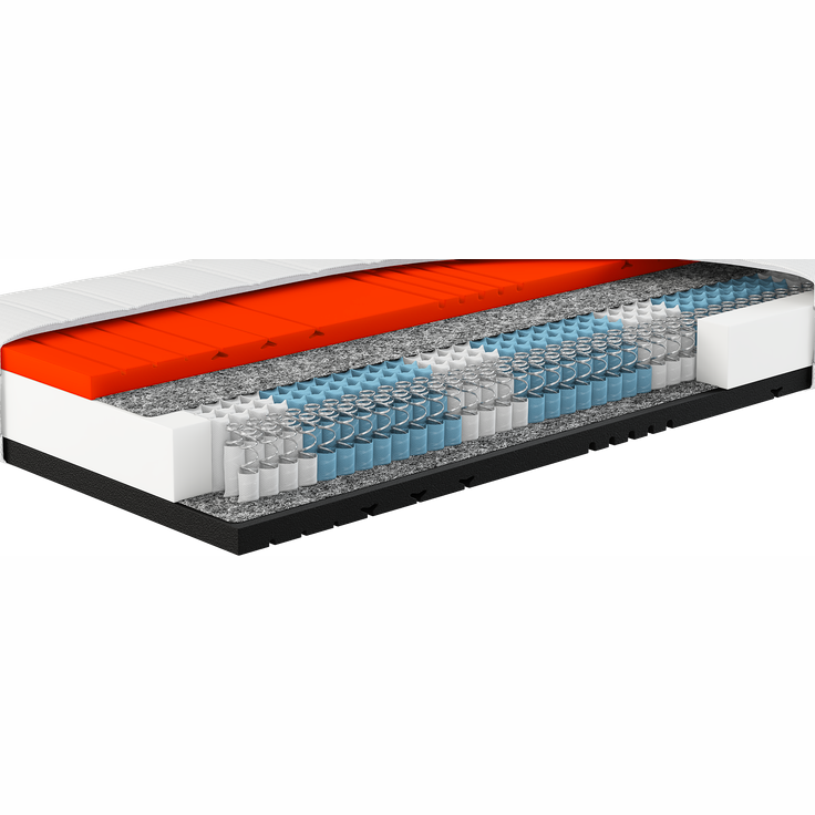 Sleep Balance TFK Testsieger Boxspringmatratze 90x190 cm H2 / H3
