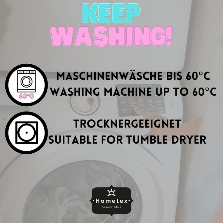 Hometex Premium Textiles Spannbettlaken Jersey Spannbettlaken 100% Baumwolle, Jersey, Gummizug: Rundumgummizug, Premium-Jersey Matratzenhöhe bis 23 cm – Bild 5