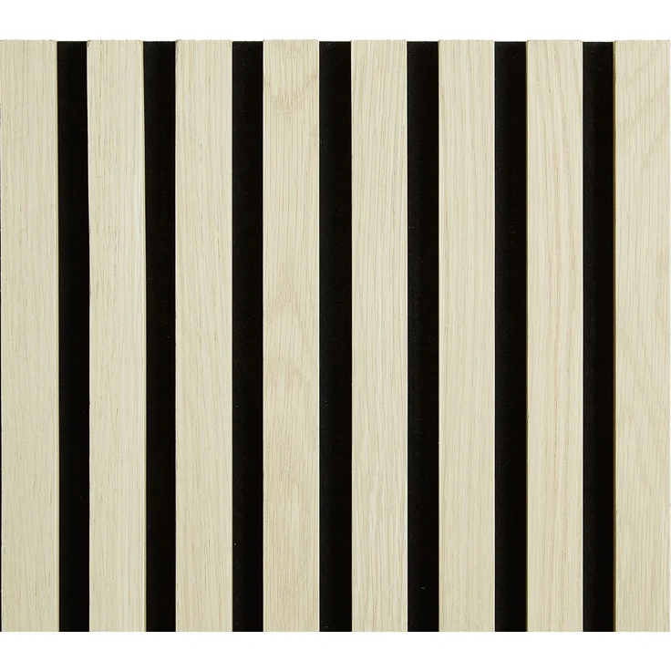 Akustikpaneele Holz 60 x 120 cm 4 Paneele Creme Wandpaneele Deckenpaneele 3D Wandpaneel Wandverkleidung Dekorpaneel – Bild 9