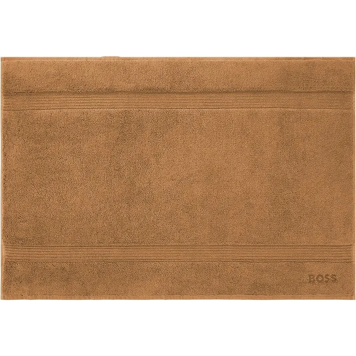 BOSS Badematte - LOFT, Badvorleger, Baumwolle Braun 60x90 cm