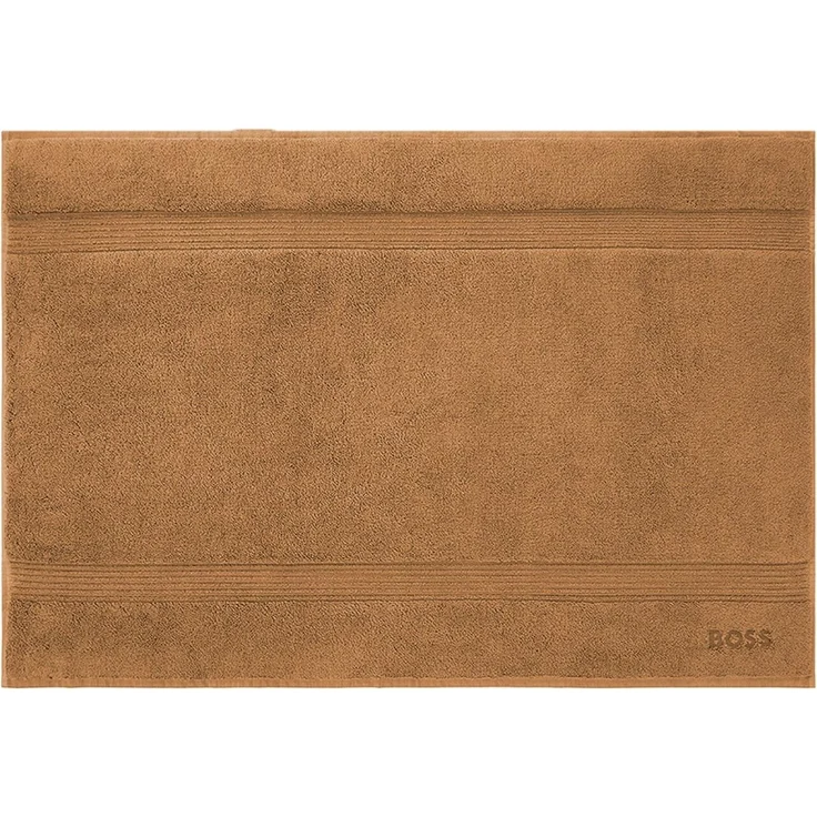 BOSS Badematte - LOFT, Badvorleger, Baumwolle Braun 60x90 cm