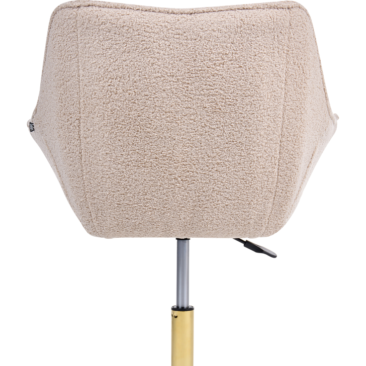 Schreibtischstuhl ARDELLE Bouclé Beige – Bild 6