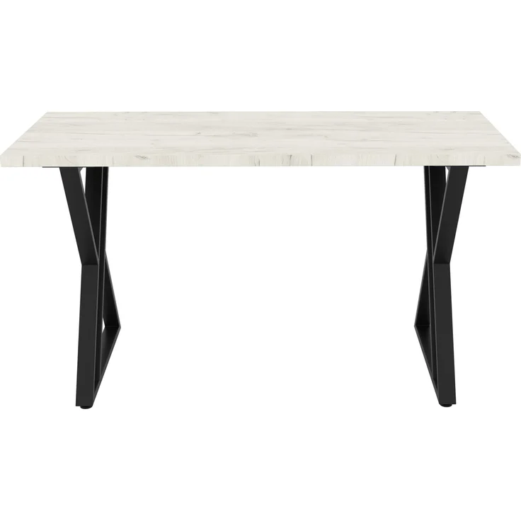Shefa Esstisch New York 120 cm - Craft Eiche Weiß - Modernes Design – Bild 4