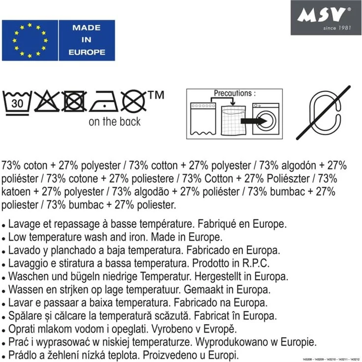 MSV Anti-Schimmel Duschvorhang "Naturel" Anti-Bakteriell, waschbar, wasserdicht Polyester/Baumwolle 180x200cm – Bild 5
