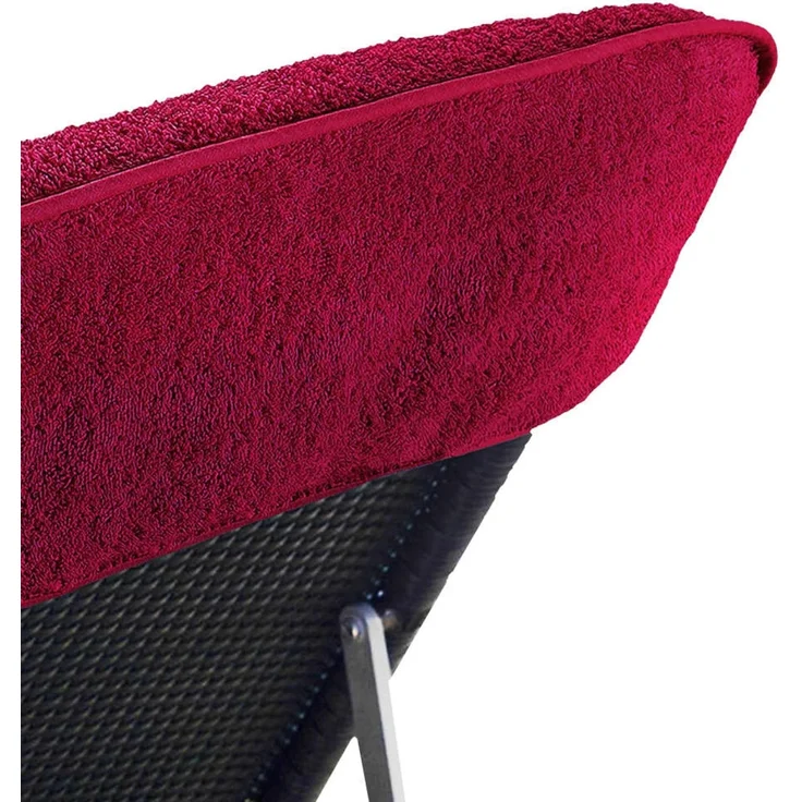 vidaXL Strandtücher 2 Stk. Burgunder 75x200 cm Stoff 400 GSM 362676 – Bild 6